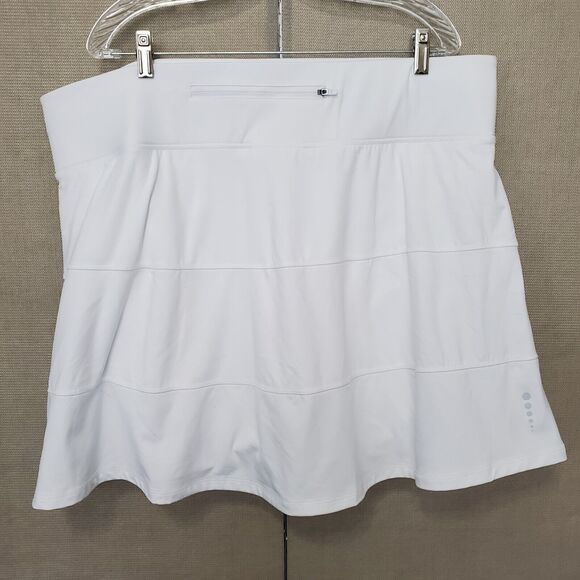 Talbots White Skort Size 2x runs big - Picture 2 of 6